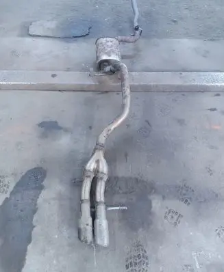 Volkswagen PASSAT B7 Muffler/silencer 3C0253411BK
