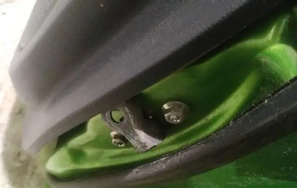 Mazda 2 Front door check strap stopper 