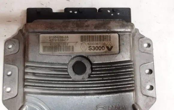 Renault Megane II Engine control unit/module 8200321263 8200387138 41584288AA