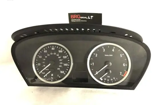 BMW 5 E60 E61 Speedometer (instrument cluster) 21324900045 62116947356 110080213