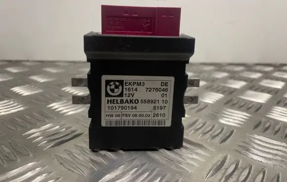 Fuel injection pump control unit/module