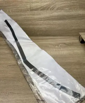 Hyundai Sonata Rear door glass trim molding 8636738001