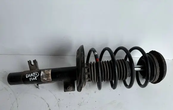 Front shock absorber with coil spring