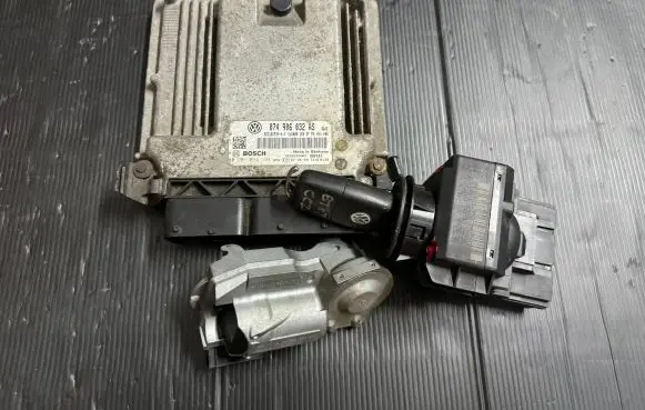 Volkswagen Crafter Engine ECU kit and lock set 074906032AS 0281014134 EDC16CP3444