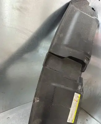 Engine bonnet/hood lock trim molding