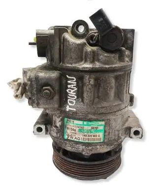 Volkswagen Touran I Air conditioning (A/C) compressor (pump) 1K0820803Q 03449306563 8676F