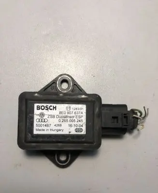 Audi A4 S4 B6 8E 8H ESP acceleration yaw rate sensor 8E0907637A