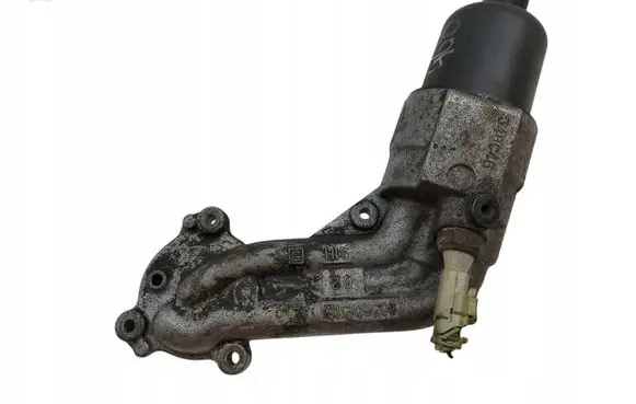 Peugeot 307 Oil filter mounting bracket 9636015110
