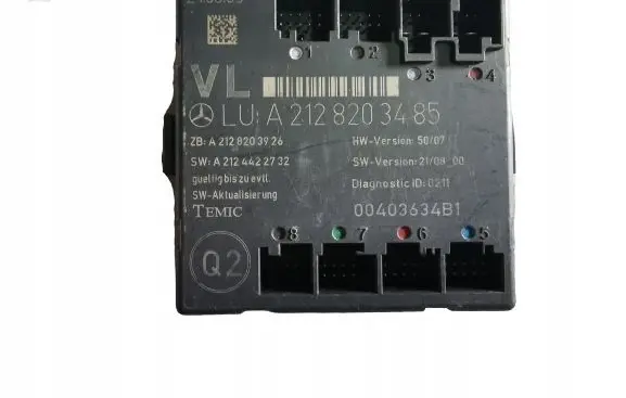 Mercedes-Benz E W212 Door control unit/module A2128203485