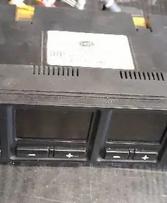 Audi A3 S3 8L Climate control/heater control trim 8L0820043M