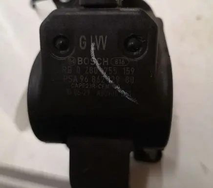 Citroen C5 Accelerator throttle pedal 0280755159 9686212980