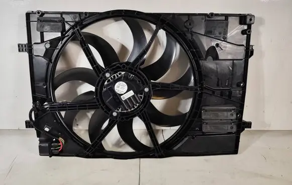 Electric radiator cooling fan