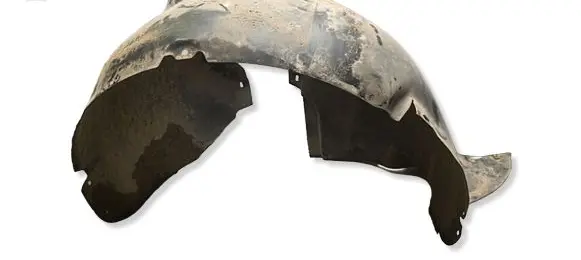 Volkswagen Touran I Front wheel arch liner splash guards 