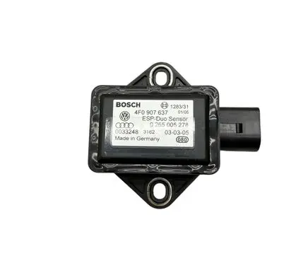 Audi A6 S6 C6 4F ESP acceleration yaw rate sensor 4F0907637 0033248 0265005278