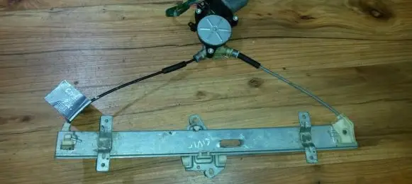 Honda Civic Sliding door window regulator with motor