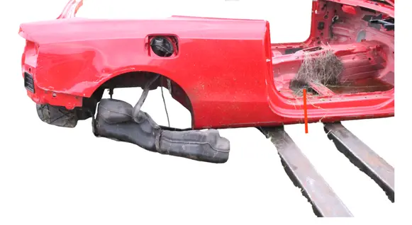 Audi A5 8T 8F Rear quarter panel 