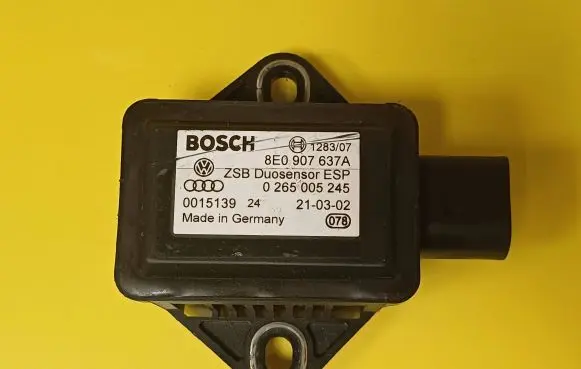 Skoda Superb B5 (3U) ESP acceleration yaw rate sensor 8E0907637A 0265005245
