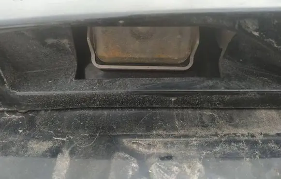 Mazda CX-7 Number plate light