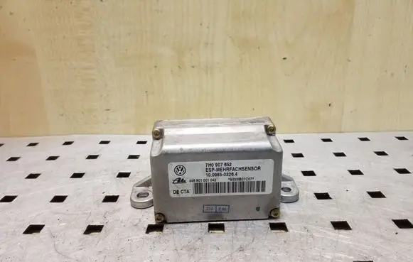 Volkswagen Touareg I ESP acceleration yaw rate sensor 7H0907652 10098503264