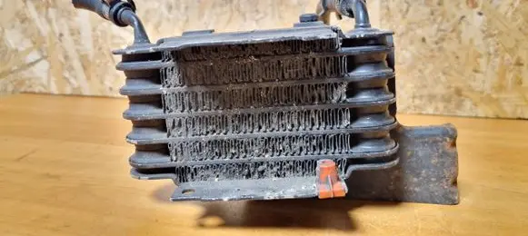 BMW 3 E46 Fuel cooler (radiator) Kh129623000
