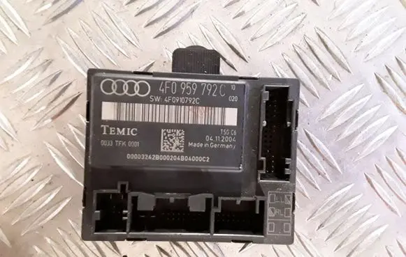 Audi A6 S6 C6 4F Door control unit/module 4F0959792C 4F0910792C 0033TFK0001