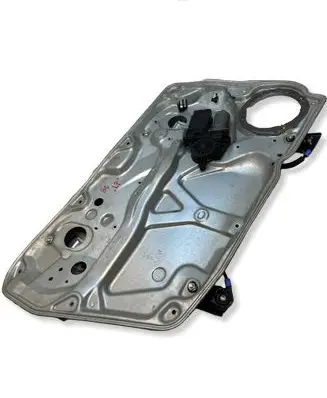 Volkswagen PASSAT B5.5 Front door window regulator with motor 3B4837755D