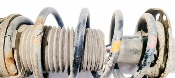 Front coil spring