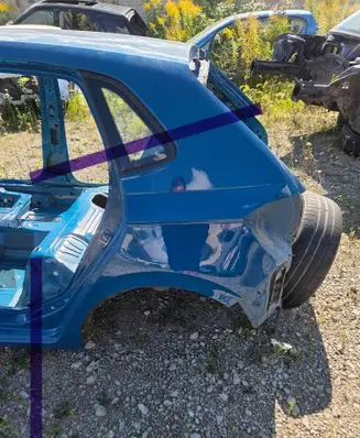 Volkswagen Polo VI Rear bodywork 