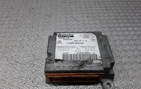 Citroen Xsara Picasso Airbag control unit/module 550893100 9640822580