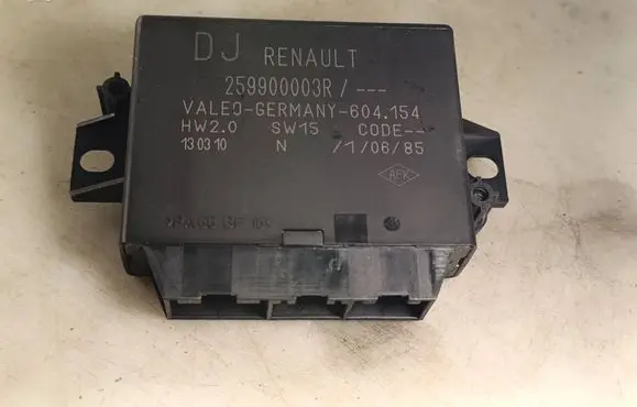 Renault Scenic III - Grand scenic III Parking PDC control unit/module 259900003R 604154
