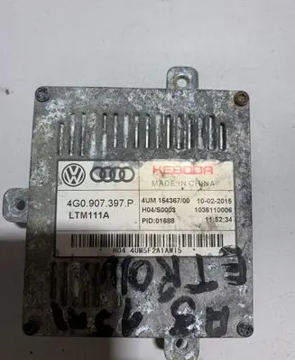 Audi A3 S3 8V Headlight ballast module Xenon 4G0907397P 15436700 LTM111A
