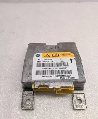 BMW Z4 E85 E86 Airbag control unit/module 6974366 220435363 S1697436601T