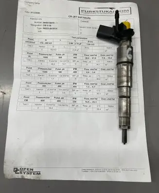 BMW X5 E70 Fuel injector 0445115070 0986435359