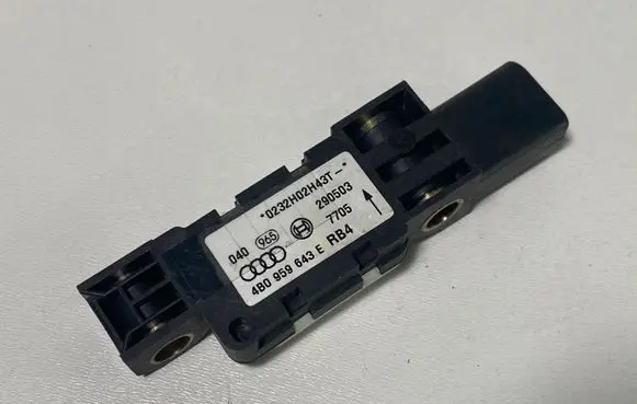 Airbag deployment crash/impact sensor