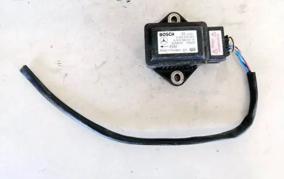 Mercedes-Benz E W211 ESP acceleration yaw rate sensor a0035420318 0265005267