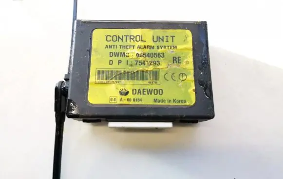 Chevrolet Kalos Alarm control unit/module 96540563 7541293