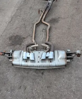 Porsche Cayenne (92A) Muffler/silencer 