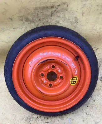 Daihatsu Cuore R14 spare wheel 