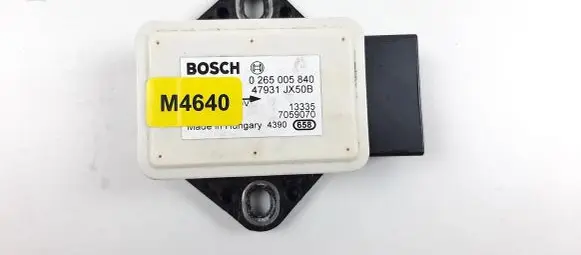 ESP acceleration yaw rate sensor