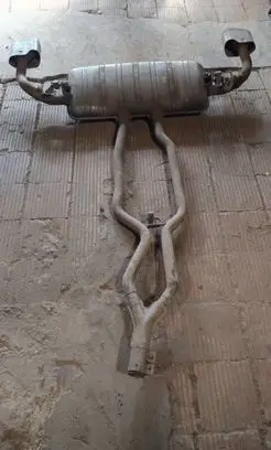 Porsche Cayenne (92A) Muffler/silencer 