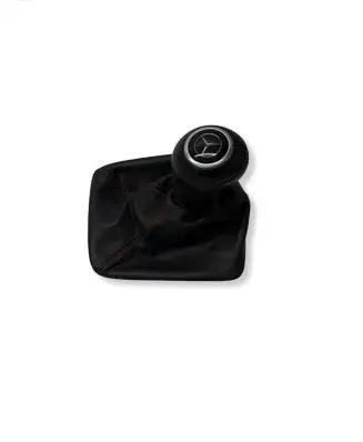 Mercedes-Benz C W204 Gear lever shifter trim leather/knob A1722673410 00009E38 HD26713