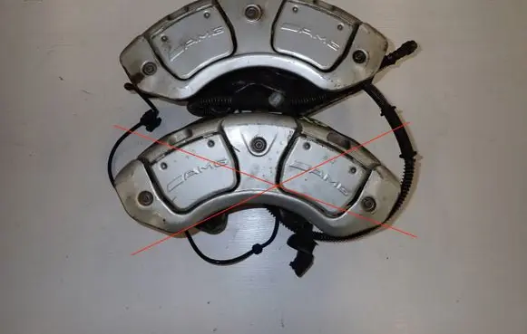 Mercedes-Benz CL C216 Front brake caliper