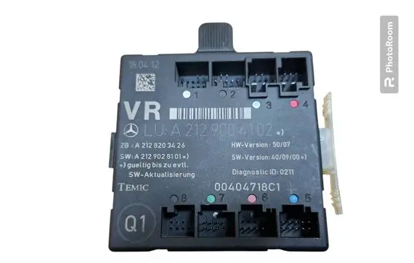 Mercedes-Benz C W204 Door control unit/module A2129004102