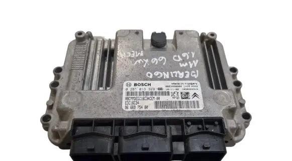 Citroen Berlingo Engine control unit/module 9666975480 0281013329