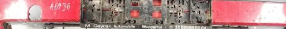 Opel Zafira A Front bumper lower grill