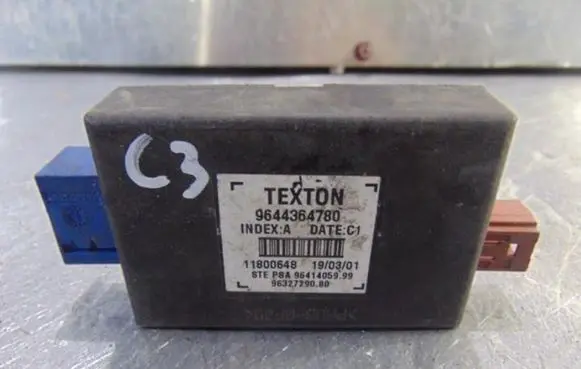 Citroen C5 Alarm control unit/module 9644364780