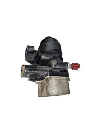 Oil filter mounting bracket