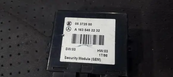 Mercedes-Benz ML W163 Other control units/modules 05372500 A1635452232