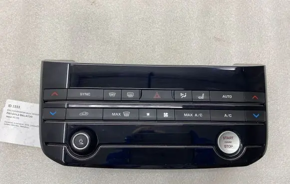 Jaguar XE Climate control unit GX7318C858HF
