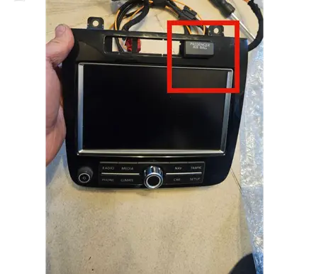 Passenger airbag on/off switch